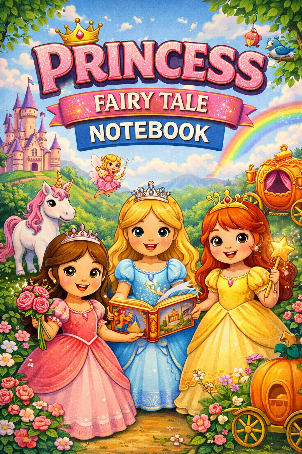 princess fairy tale notebook